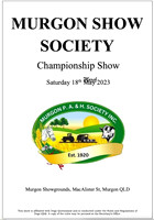 Murgon Show Soc.                   March 2023