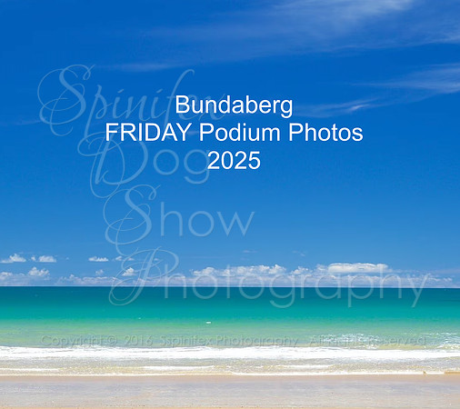 Bundaberg Podium FRIDAY 2025